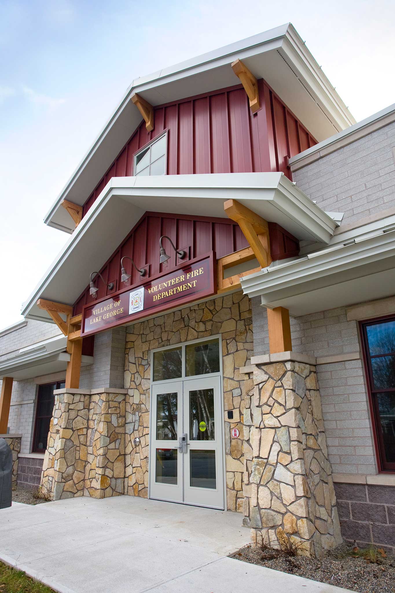 Photo of Lake George Volunteer Fire Department Building Entryway